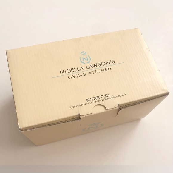 NWB Nigella Lawson Living Kitchen Butter Dish in Rosebud Pink - Picture 11 of 16